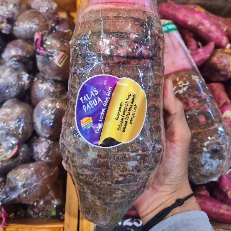 

talas papua super papua taro per pcs | pulen, lembut dan tidak seret