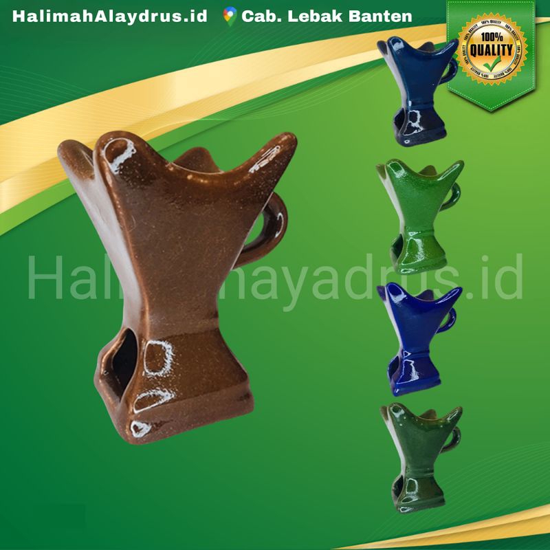 Mabkhara / Prapen / Tungku Keramik Bukhur / Dupa tinggi 11 CM
