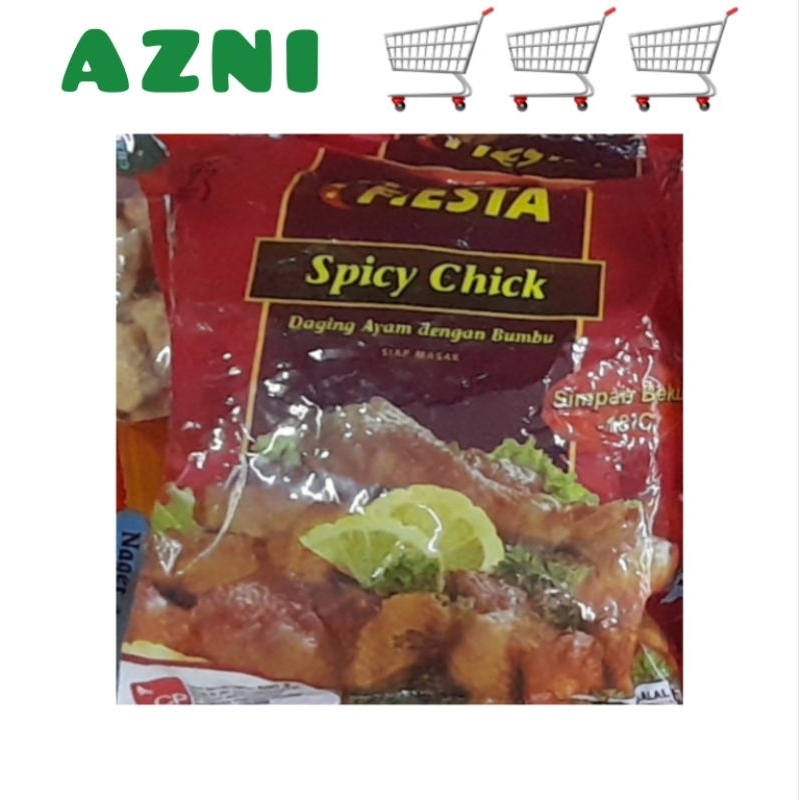 

FIESTA SPICY CHICK 500 GR - SAYAP AYAM PEDAS