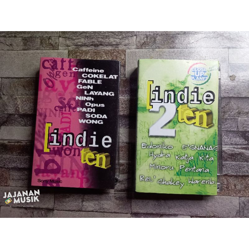 Paket Kaset Indie Ten