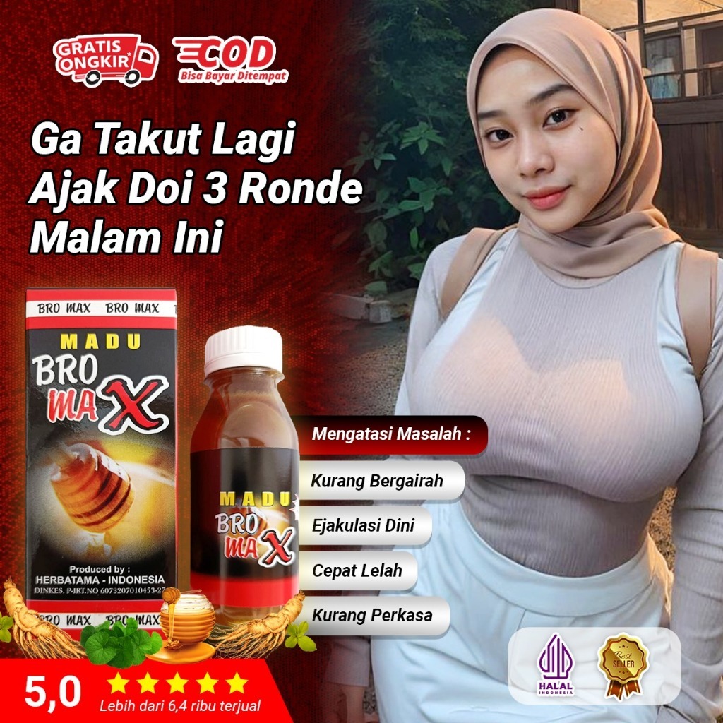 

[ORIGINAL] Madu Bromax 175gr Botol Besar I Madu Herbal I Madu Kuat I Madu Pria Dewasa