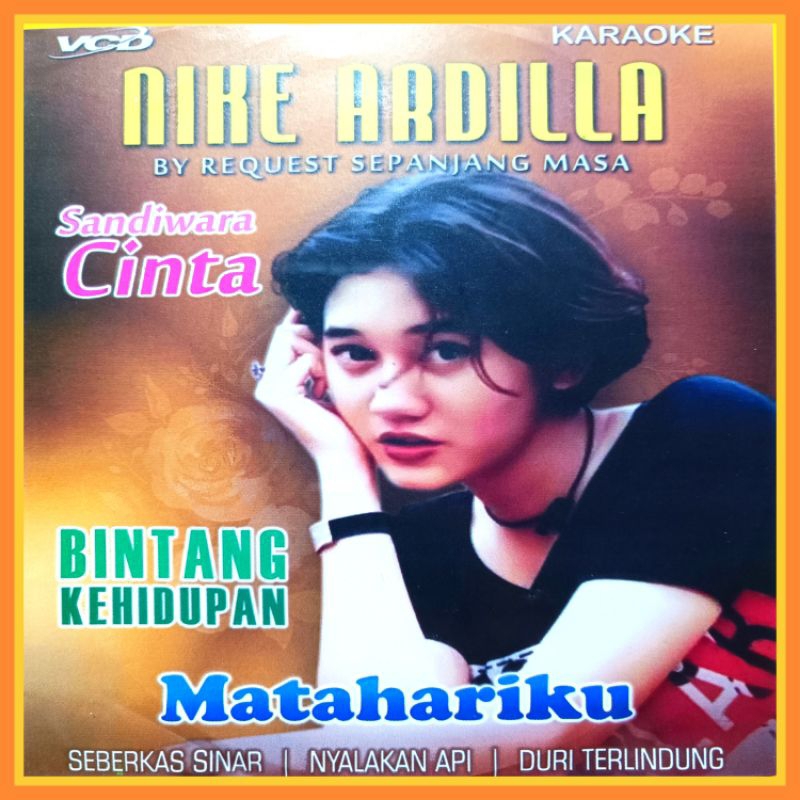 Kaset Vcd Karaoke 16 Lagu Pop Nostalgia Nike Ardilla Album Terlaris