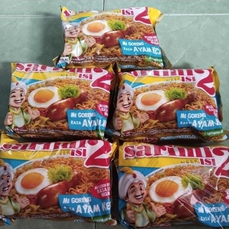 

Paket 5 pcs sarimi isi 2 rasa ayam kecap
