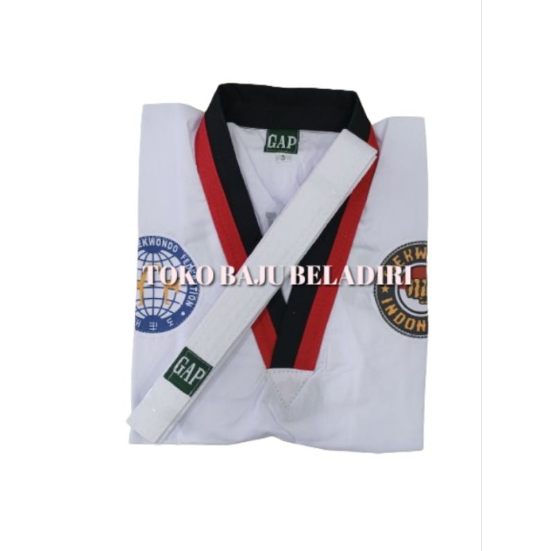 BAJU DOBOK TAEKWONDO ANAK BAJU BELADIRI DOBOK TAEKWONDO ANAK GAP