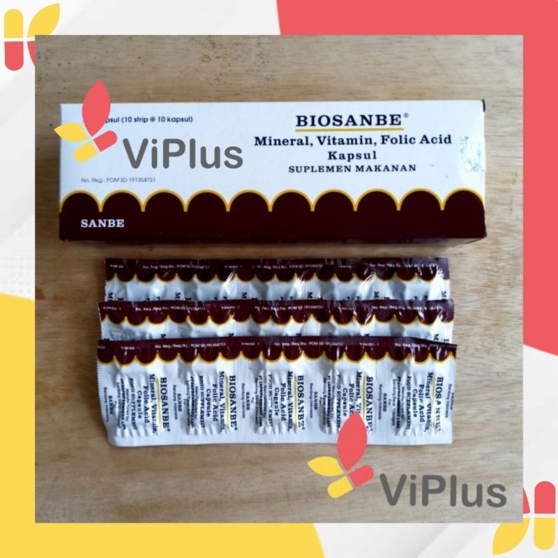 Biosanbe Kapsul - Biosanbe Capsule - Suplemen - Suplemen Kesehatan