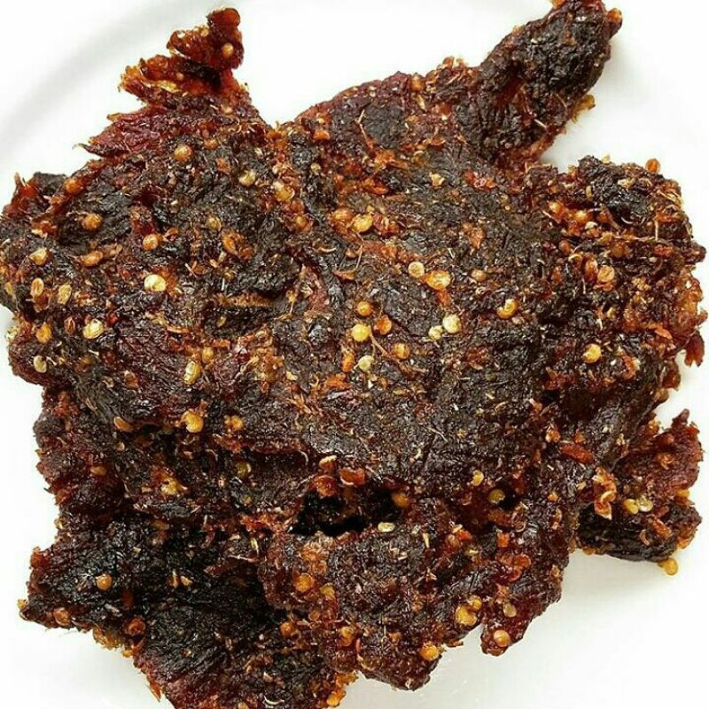 

Dendeng Daging Sapi - Kere Daging Sapi - Dendeng Daging - Kere Daging (UTK PENGIRIMAN REGULER DENDENG DAGING HARUS GORENG SETENGAH MATANG)