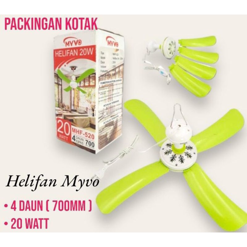 HELIFAN MYVO 20W & 30W KIPAS GANTUNG KIPAS BALING