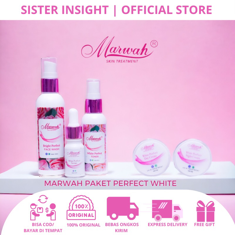 MARWAH Paket Perfect White | MARWAH Skincare