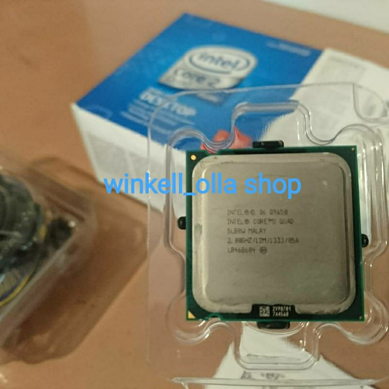 INTEL CORE 2 QUAD Q9650 - 3 GHz Cache12MB LGA 775 TRAY