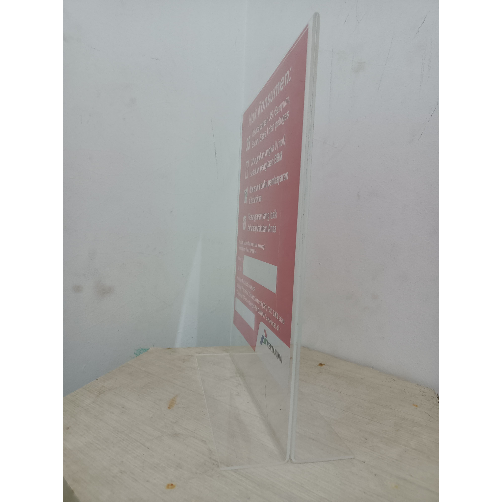 D3W Kertas Hak Konsumen 3S Spbu Pertamina