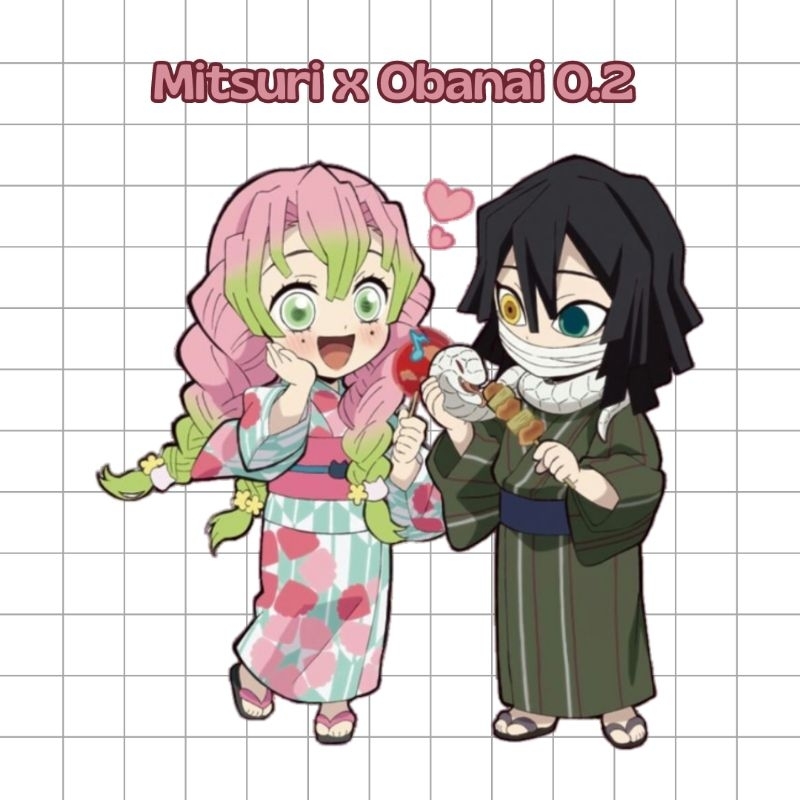 

Sticker Kimetsu No Yaiba IGURO & MITSURI (unofficial)