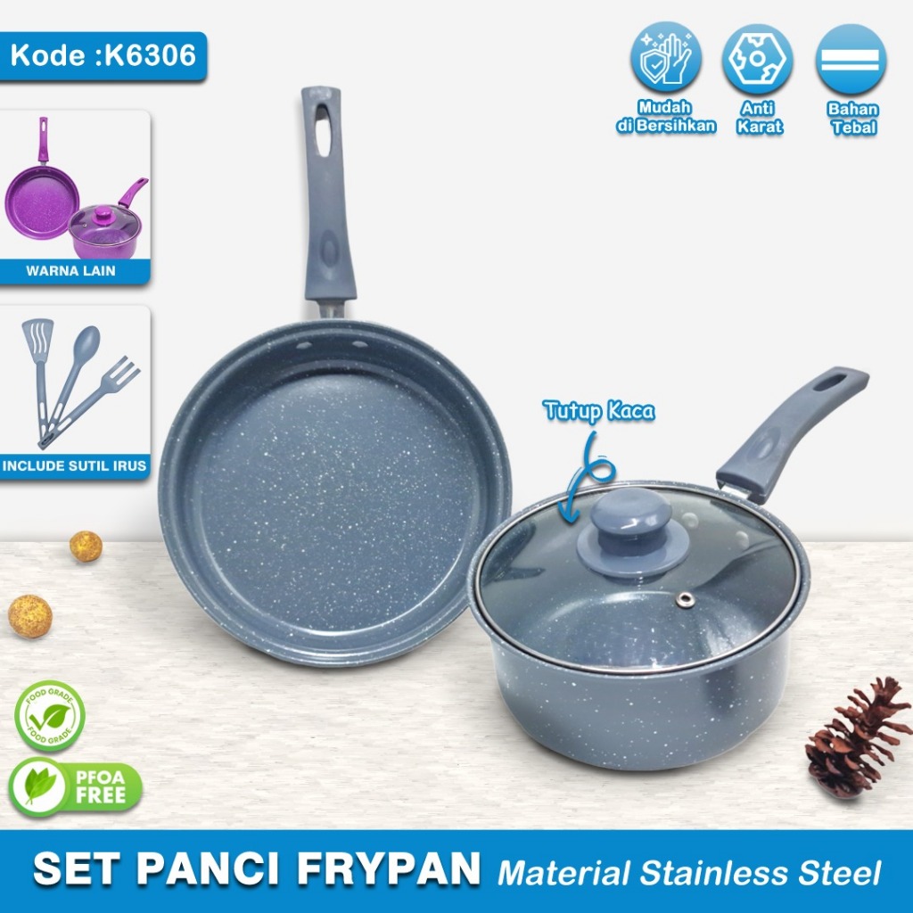 PANCI SET FREE SUTIL DAN 1 TUTUP KACA