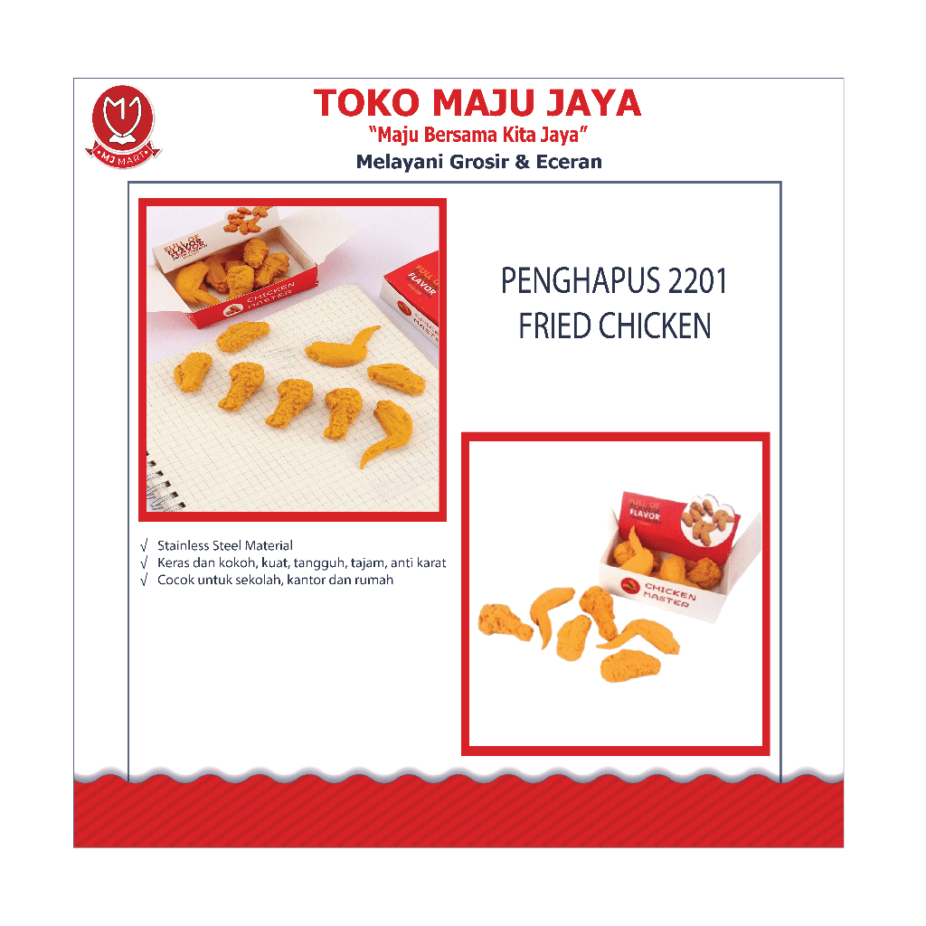 

PENGHAPUS 2201 FRIED CHIKEN