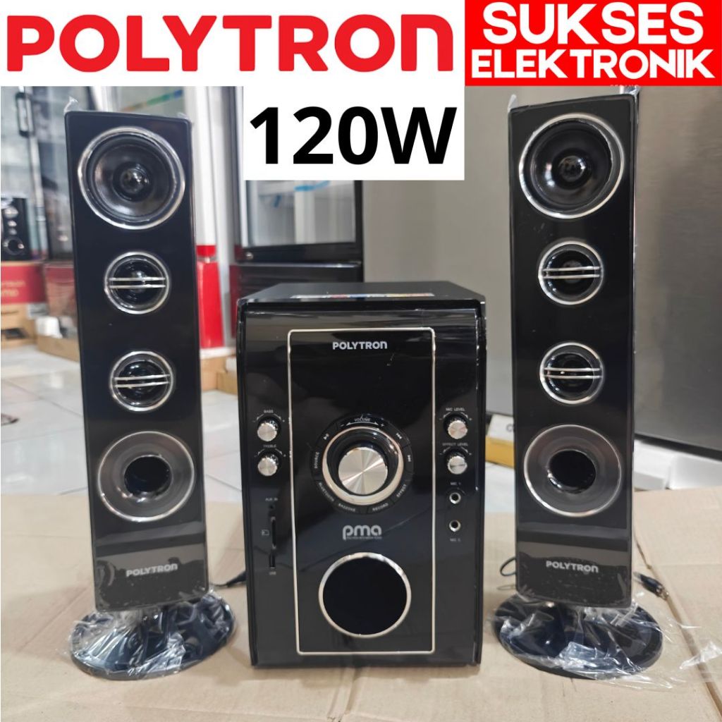 SPEAKER POLYTRON PMA-9526 SALON AKTIF BLUETOOTH MULTIMEDIA MP3 USB MEMORY