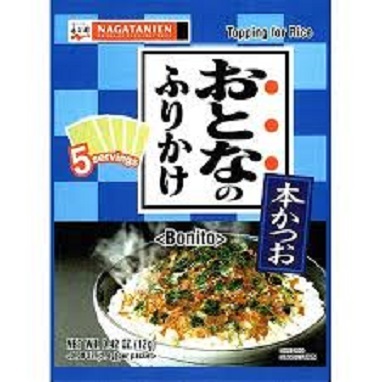 

Nagatanien Toping For RIice No Furikake Bonito /Abon Tabur Jepang Rasa Bonito 12gr
