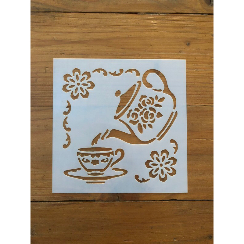 

Aneka Stencil Limited Stock Tema Tea Party