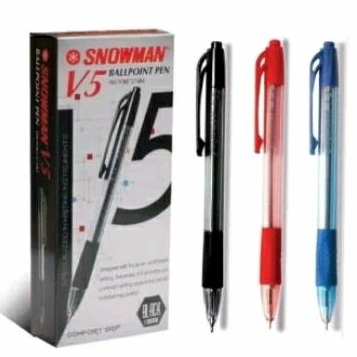 

bollpen snowman v5 isi 12 pcs