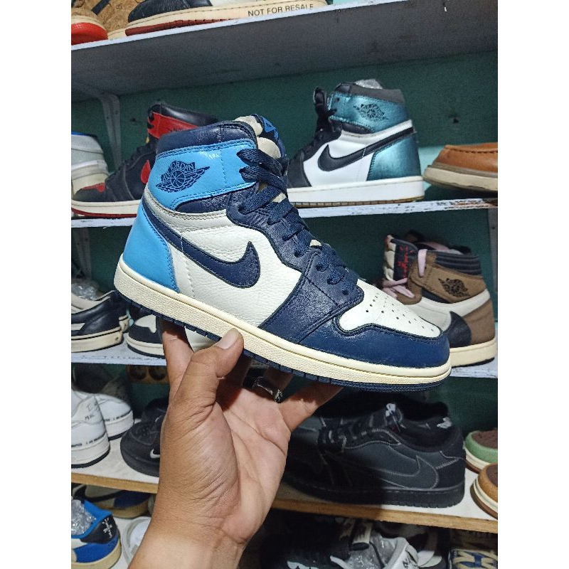 Air Jordan 1 Obsidian Blue Size 41/40 Insol 26 Cm ( Second )