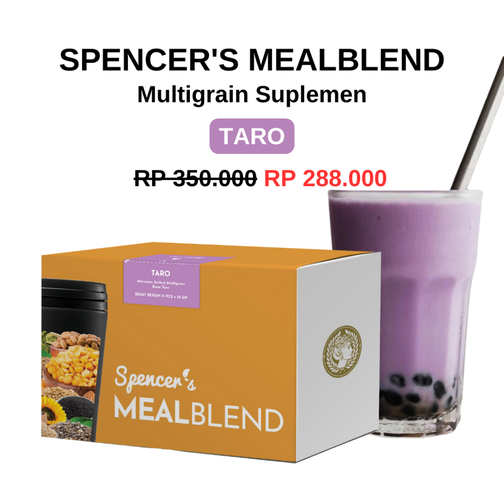 

SPENCERS Meal Blend Breakfast / Lunch / Dinner (15pcs) | Pengganti Makanan Sehat Bernutrisi