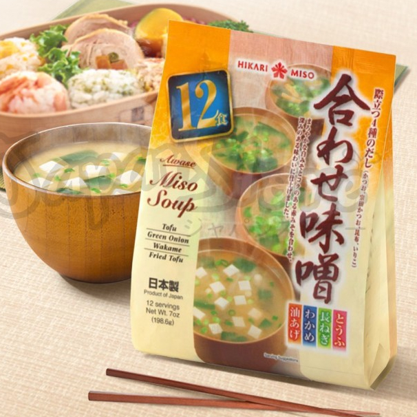 

Hikari Miso Instant Awase Miso Soup 198,6gr