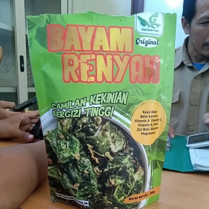 

keripik bayam