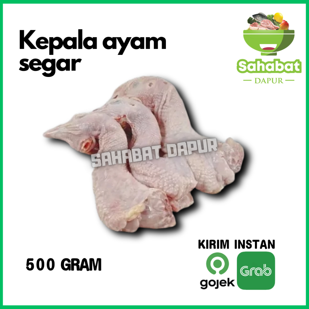 

Kepala Ayam Pala Ayam 500gr - Sahabatdapur