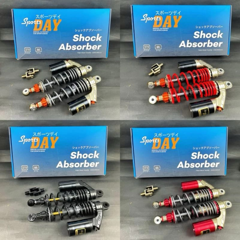Skok Tabung DAY Shock breaker Tabung Copy RCB 280mm 320mm 340mm shock 501 CB GL Jupiter Z FizR RX Nm