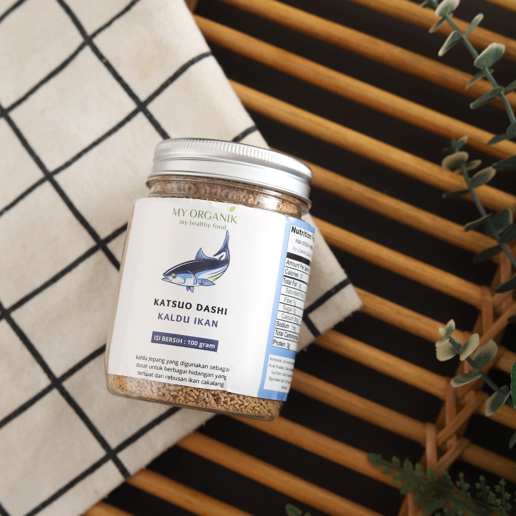 

My Organik Bumbu Kaldu MPASI NON MSG kaldu bubuk Sup ikan katsuo dashi powder 160g