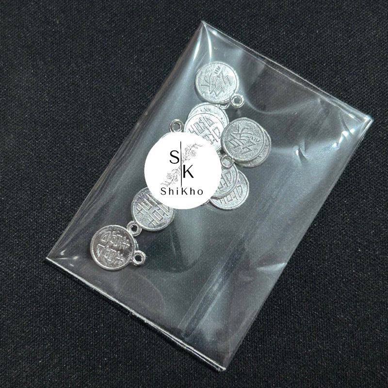 Yanci/Yuanci/Yenci Kuping Silver Kecil Isi 10pcs