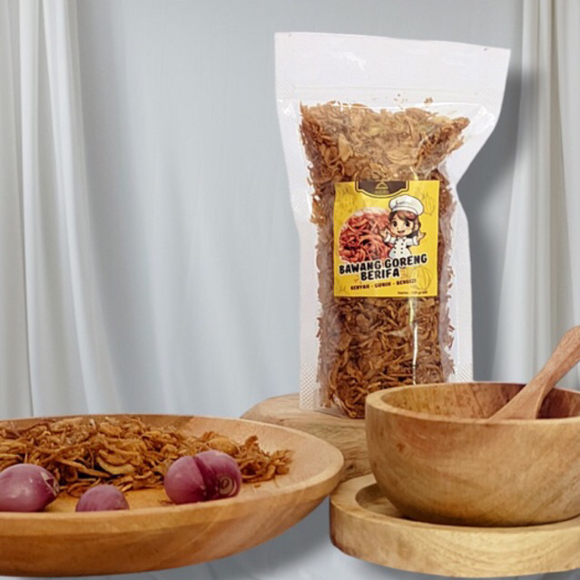 

Bawang Goreng 100gram 100%Original (PREMIUM TANPA CAMPURAN TEPUNG)