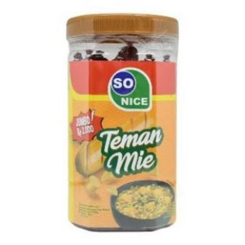 

SOSIS JUMBO Siap Makan S0 Nice Teman Mie Toples isi 17 Pcs 40gr