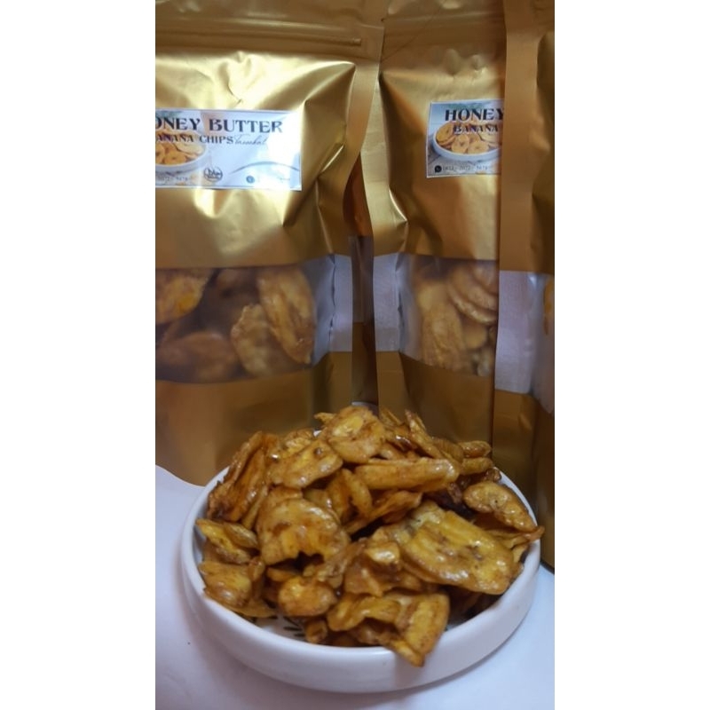 

Kripik Kripik Pisang Madu Cemilan Oleh-Oleh Khas Bandung Kemasan Pouch