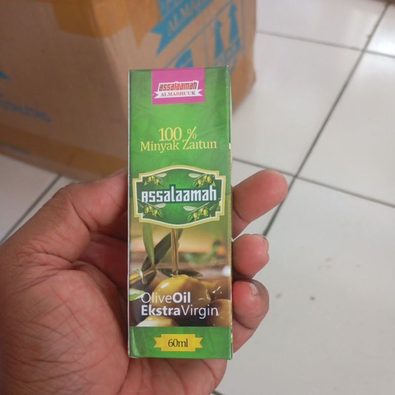 

MINYAK ZAITUN ASSALAAMAH ALMABRUUK 60ML EXTRA VIRGIN OIL