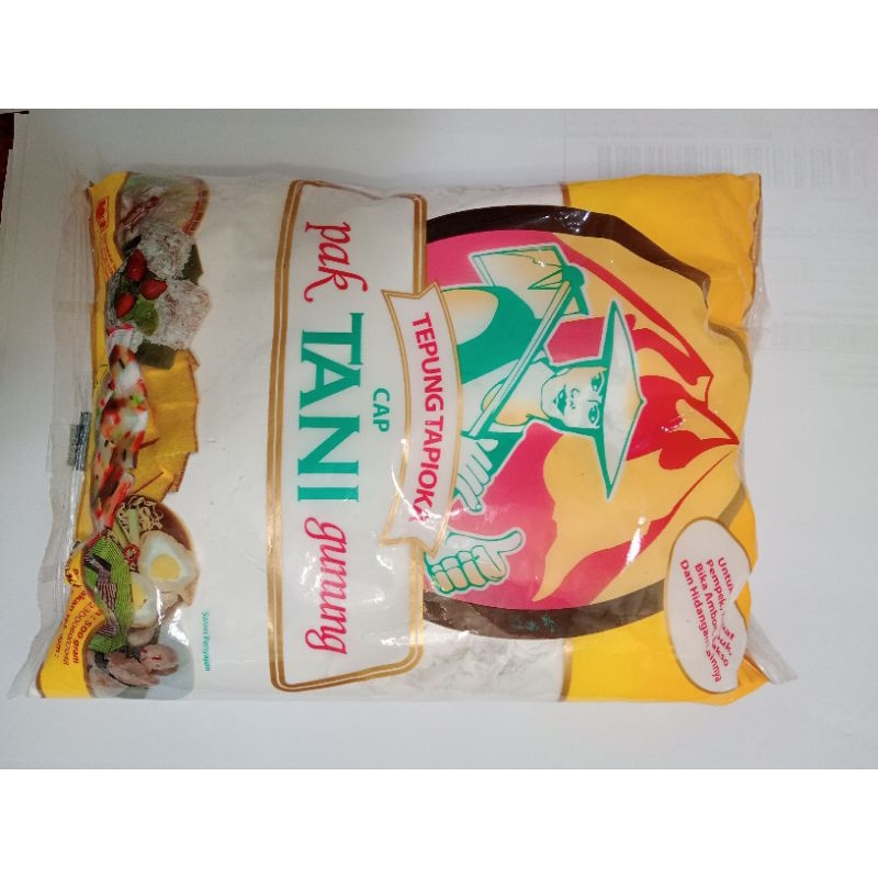 

Tepung tapioka cap pak tani 500g