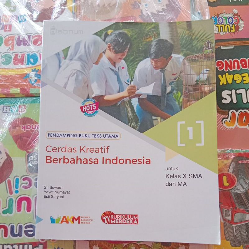 AKM Merdeka Bahasa Indonesia Kelas 1 SMA Kurikulum Merdeka Platinum Tiga Serangkai