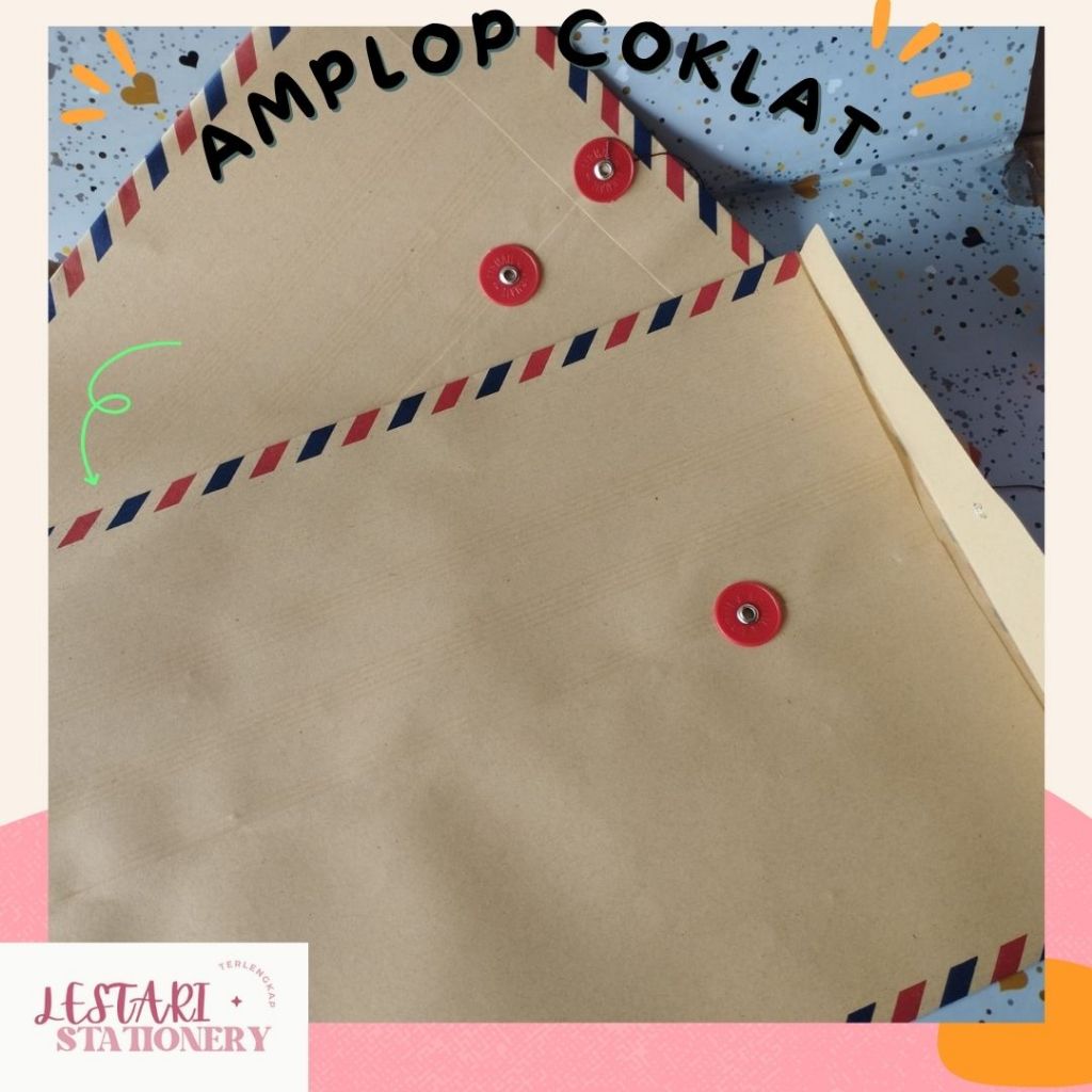 

Amplop Coklat Executive 311 | Amplop Coklat Tali | Amplop Dokumen | Lestari Stationery