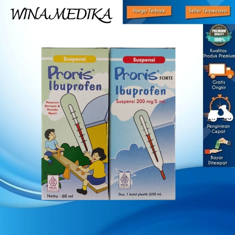 PRORIS SIRUP DAN PRORIS FORTE SIRUP