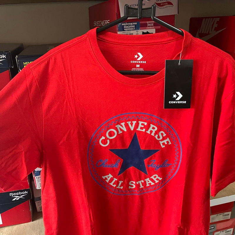 Diskon 70% Kaos Converse original Sports Station cek variasi