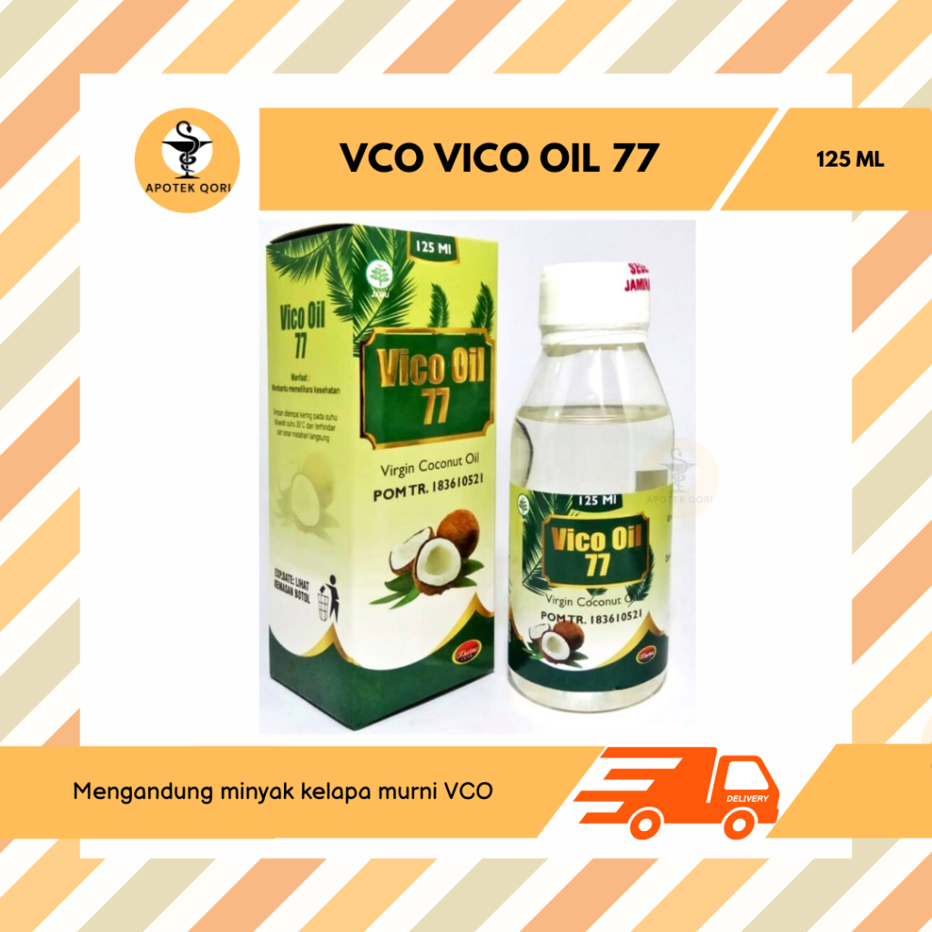 

MINYAK KELAPA MURNI VCO VICO OIL 77 125 ML
