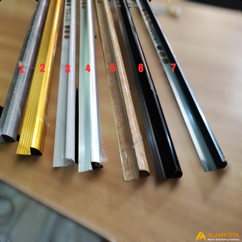 TILE TRIM ALUMINIUM / Kuku Macan Aluminium