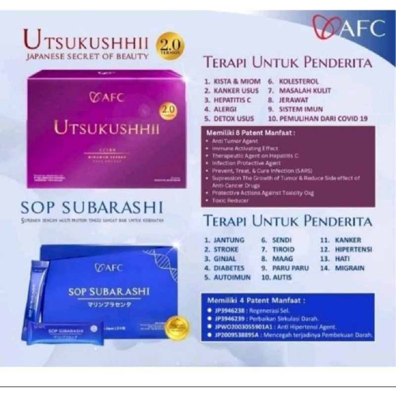 SOP SUBARASHI DAN UTSUKUSHHII ORIGINAL