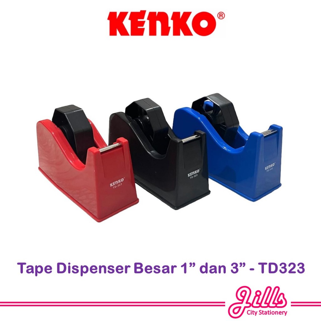 

Kenko Tape Dispenser Besar (1" dan 3" Core) TD-323