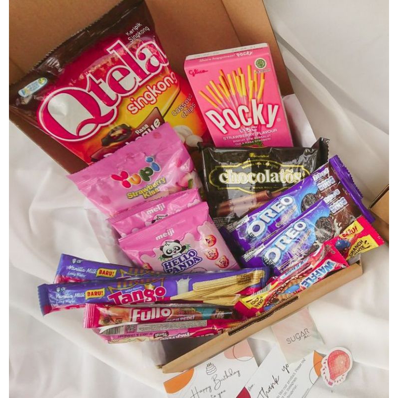 

SNACKBOX/Gift ulangtahun/Hampers snackbox/ Kado Snackbox