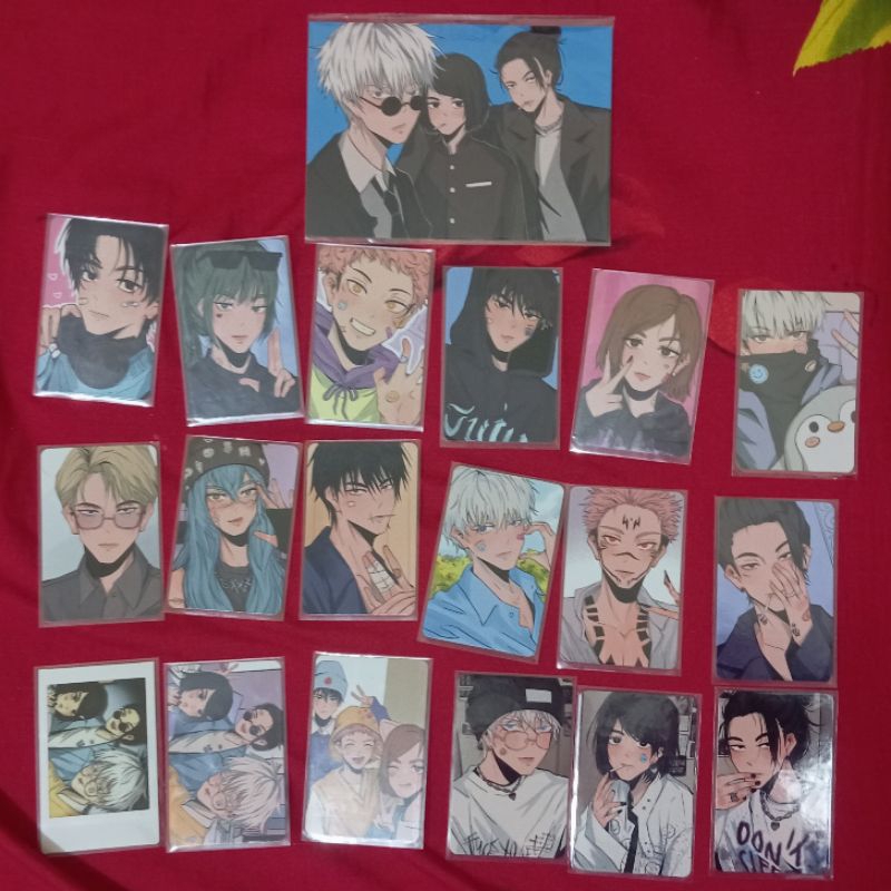 pc photocard fanmerch 6baji jjk jujutsu kaisen