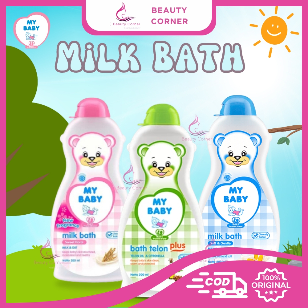 My Baby Milk Bath - Sabun Cair Bayi 200ml