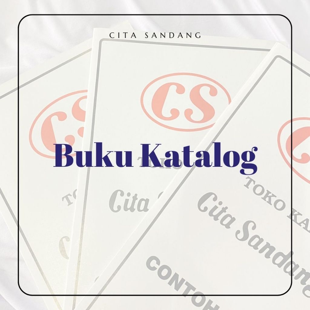 BUKU KATALOG KAIN
