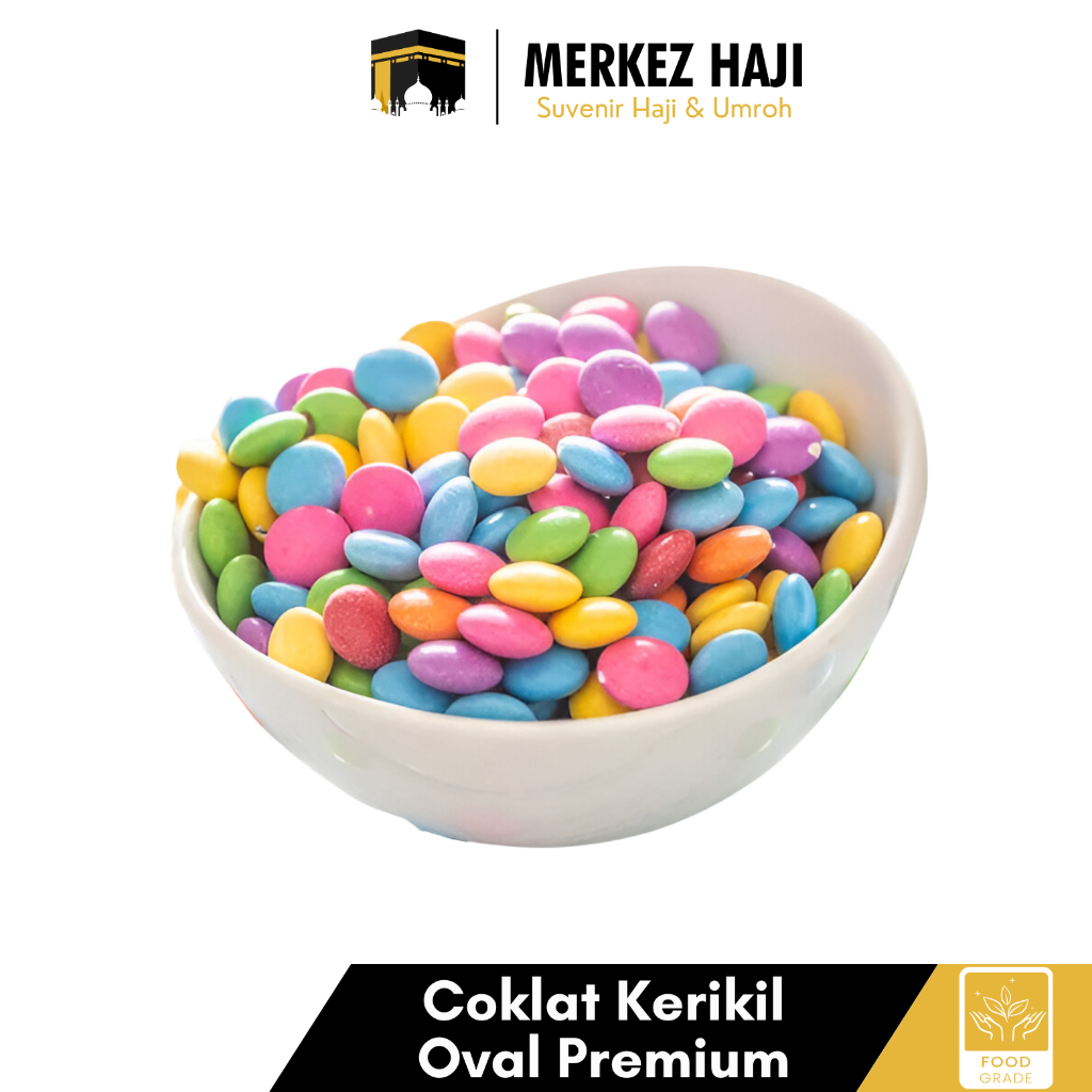 

Coklat Batu Oval Bonibon Arab 100 Gram | Cokelat Kerikil BonBon Turki Premium | Oleh Oleh Haji Umroh