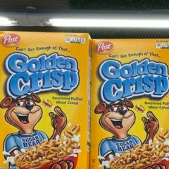 

Post Cereal Golden Crisp Sweetened Puffed Wheat Cereal Sereal 418gr