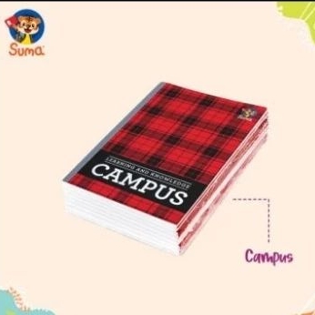 

Buku Tulis boxy Campus Bergaris SUMA isi 50 Lembar