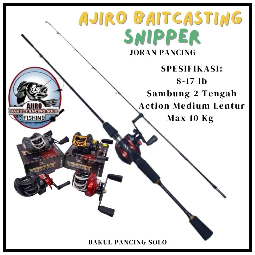 satu set Bc casting drag 10 kg joran150 165 180 198 210 cm premium murmer kuat
